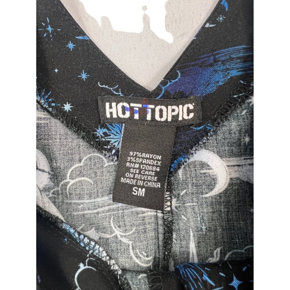 Hot Topic Women's Midnight Black Dress - Picture 3 of 5